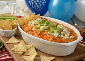 Buffalo Chicken Dip in Minutes – A Party Favorite Everyone Loves