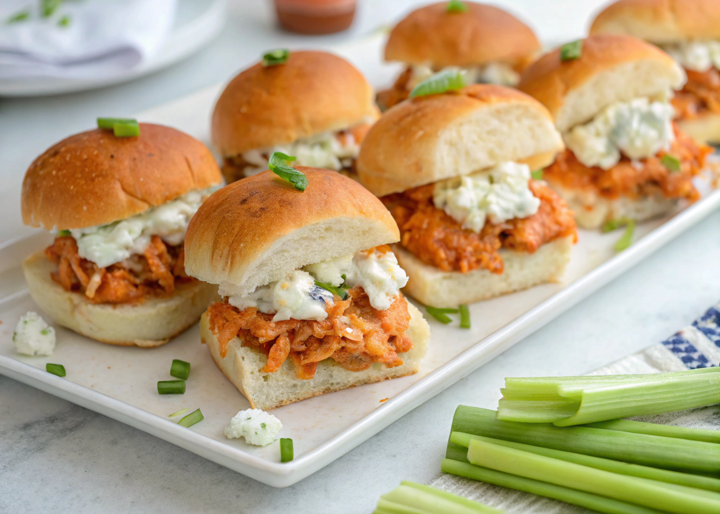 Buffalo Chicken Dip Sliders: The Ultimate Party Snack You Can’t Resist
