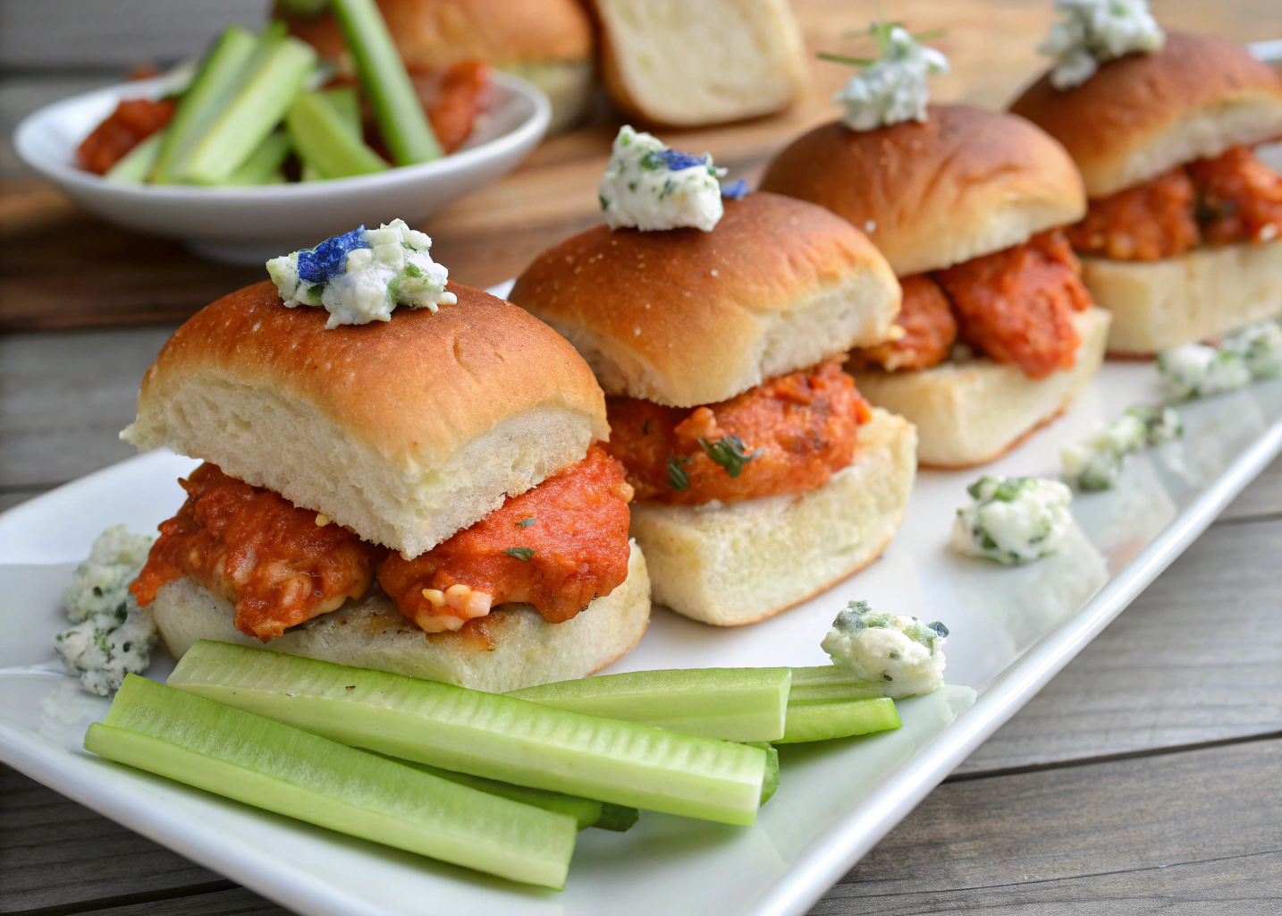 Buffalo Chicken Dip Sliders: The Ultimate Party Snack You Can’t Resist