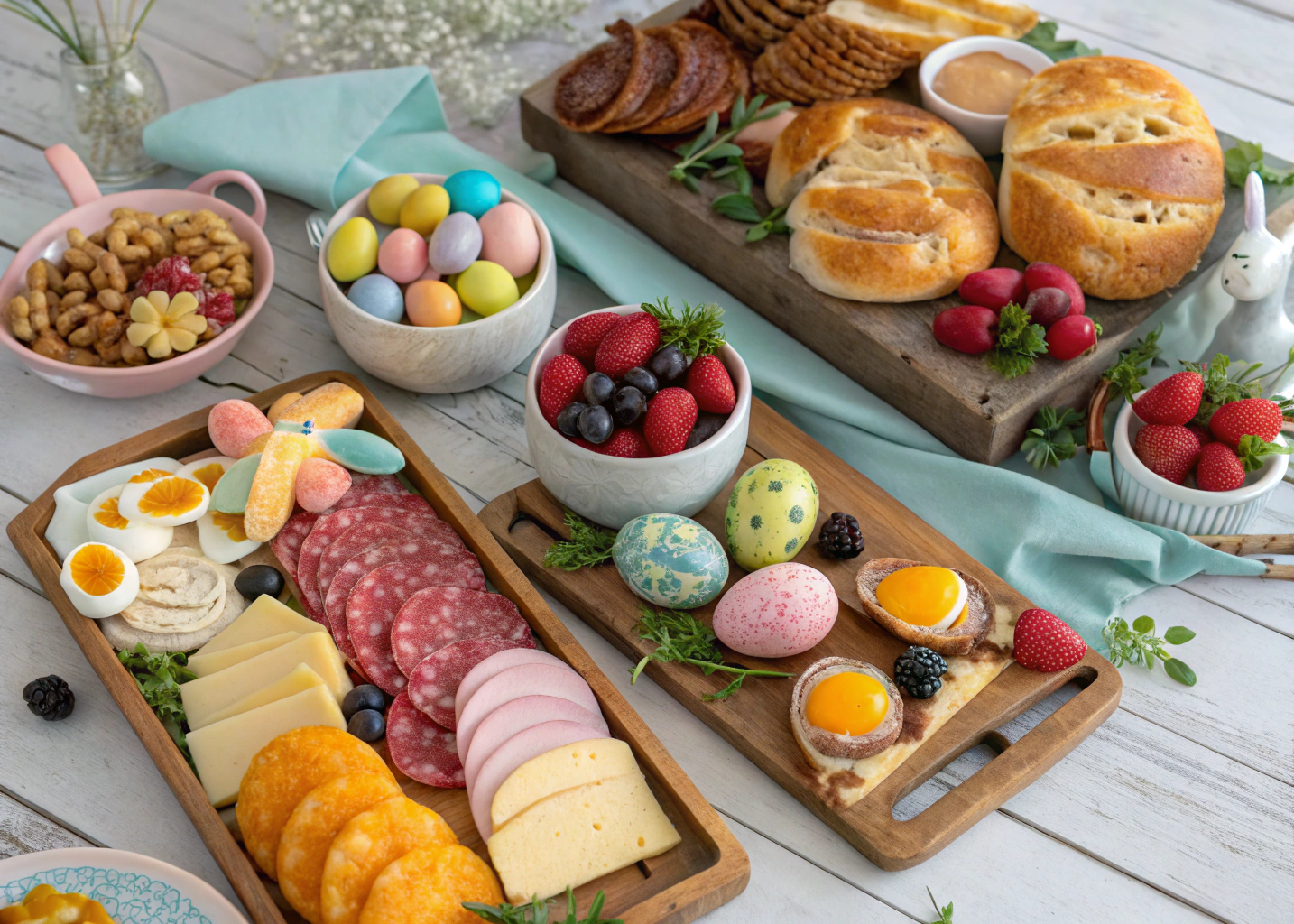 Bunny Brunch Boards: How to Build a Beautiful Easter Breakfast Spread