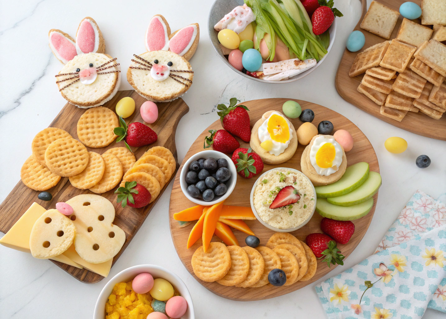 Bunny Brunch Boards: How to Build a Beautiful Easter Breakfast Spread