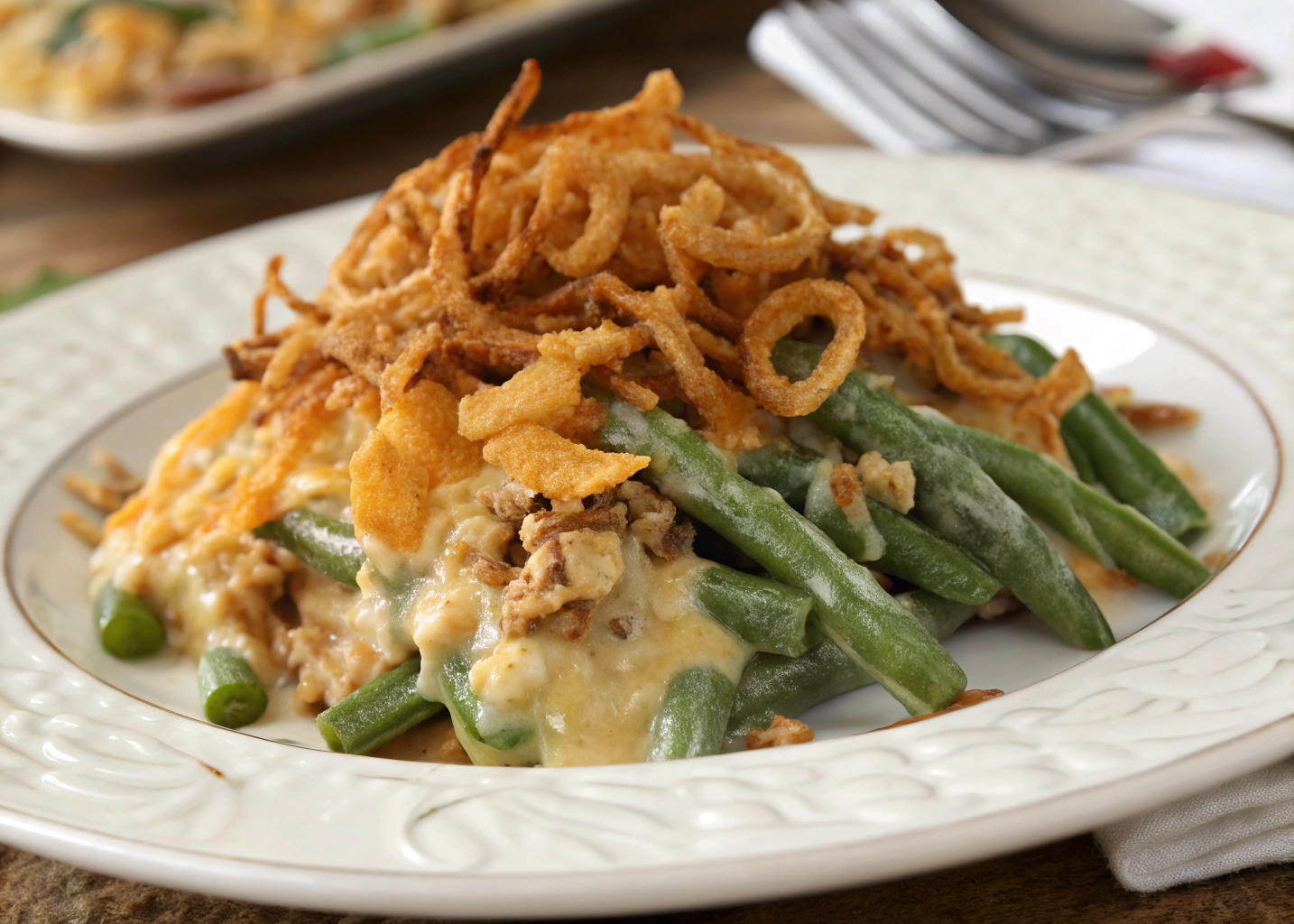Campbell’s Green Bean Casserole: A Creamy, Crunchy Family Favorite