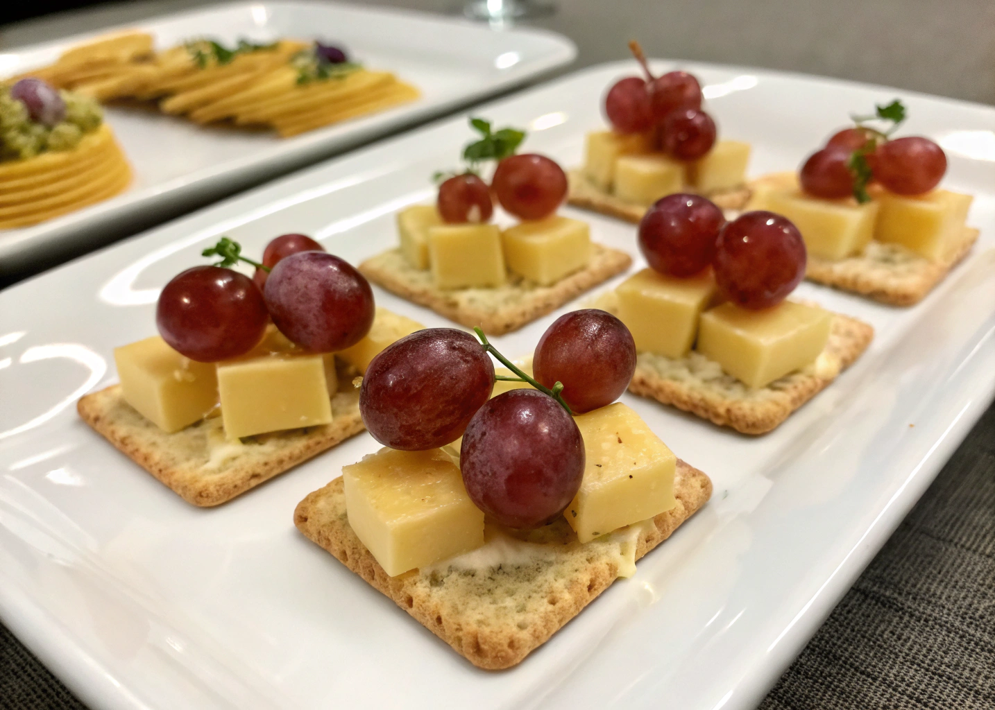 Cheese & Grape Appetizers – A Simple Yet Elegant Bite-Sized Snack