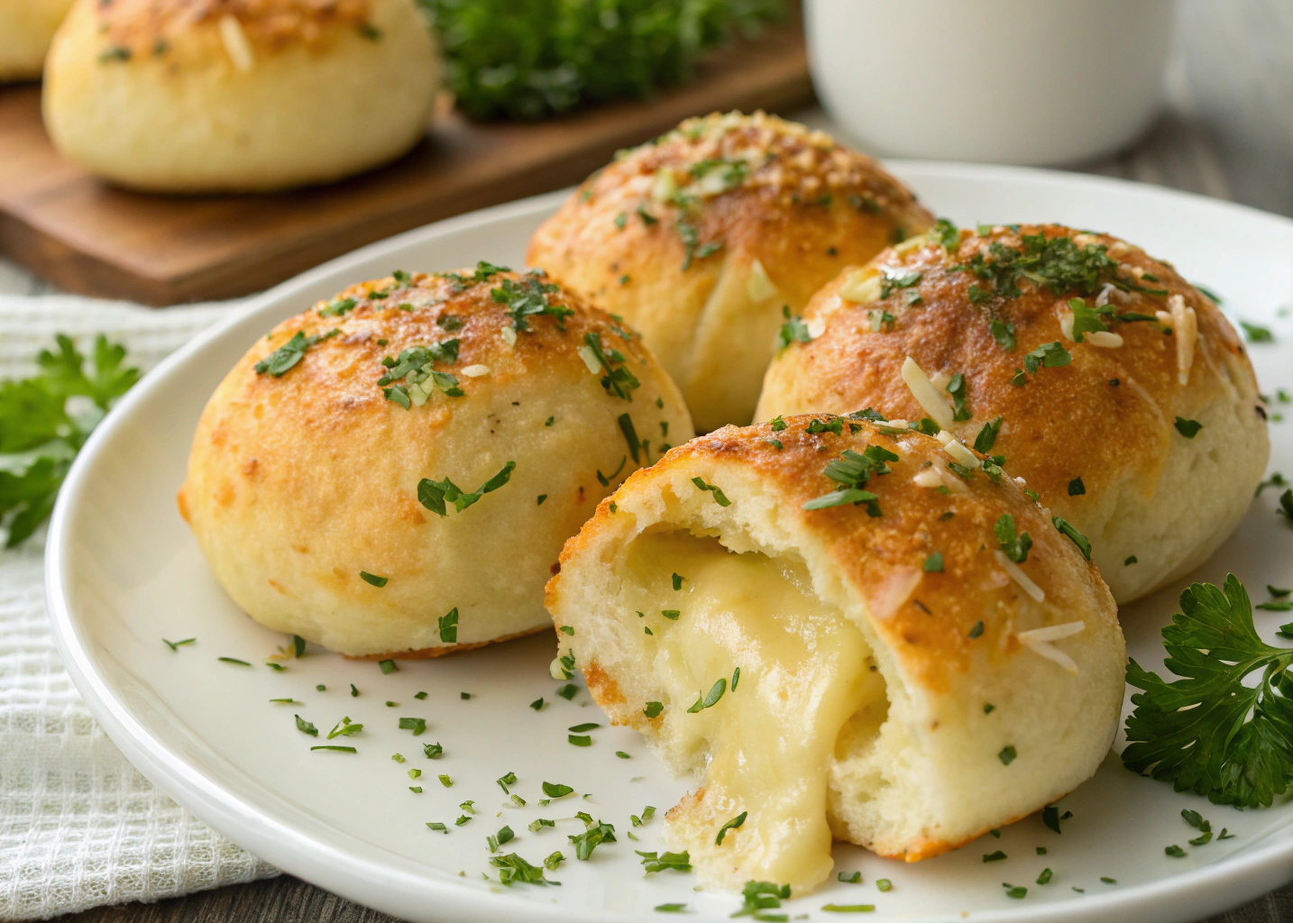 Cheesy, Buttery, and Irresistible: Easy Pillsbury Biscuit Garlic Cheese Bombs