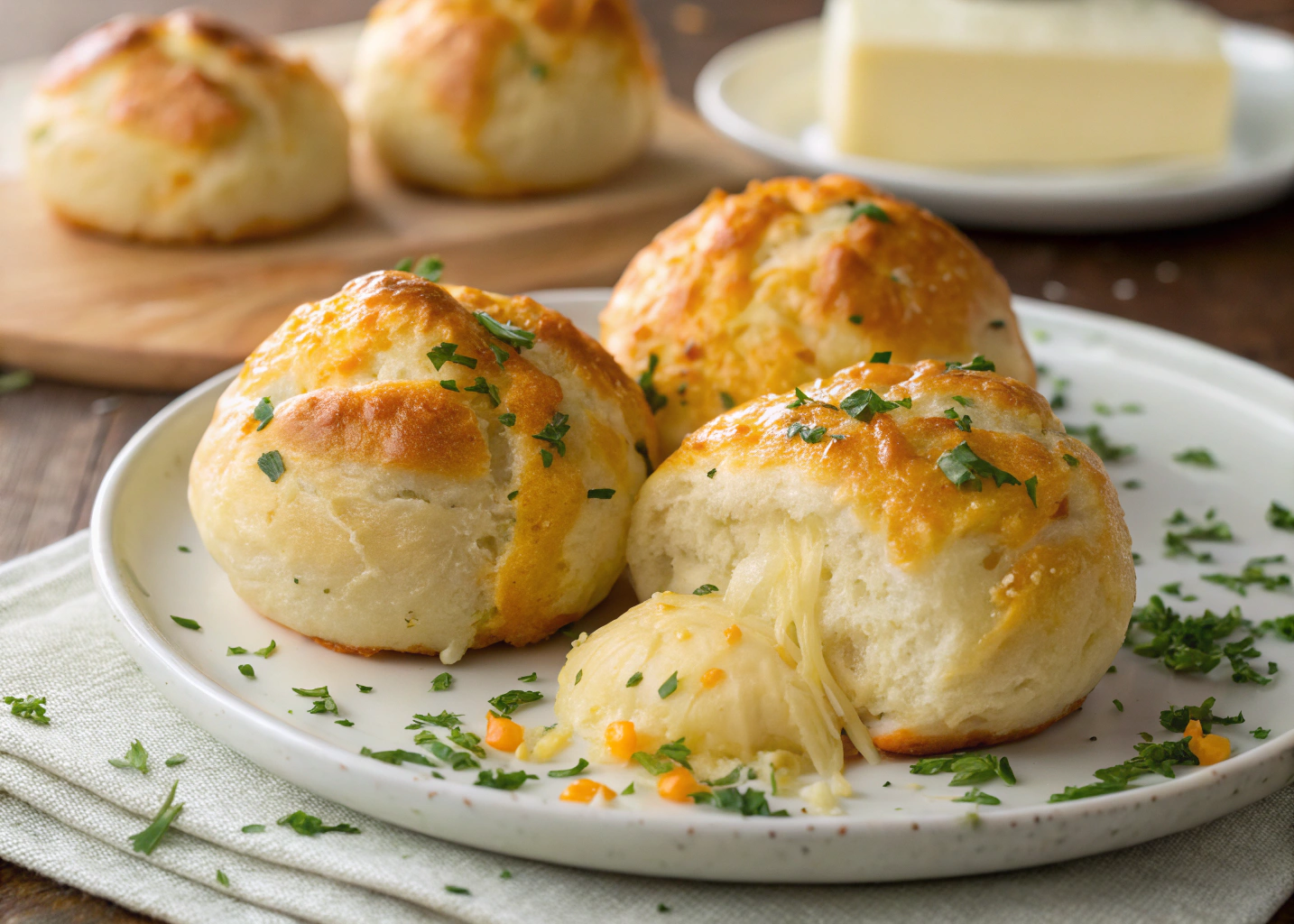 Cheesy, Buttery, and Irresistible: Easy Pillsbury Biscuit Garlic Cheese Bombs
