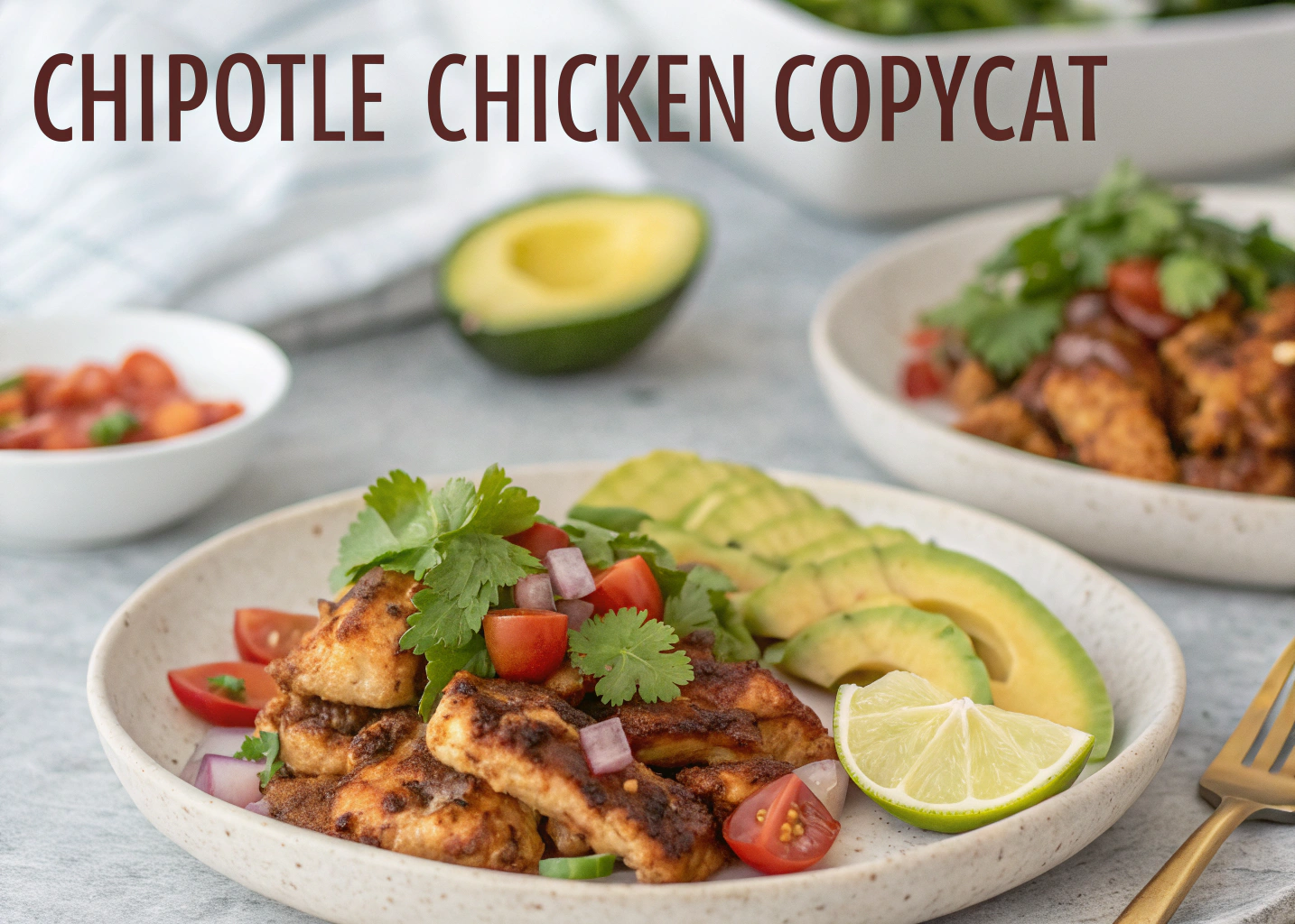 Chipotle Chicken Copycat: Juicy, Smoky, and Perfect for Tacos & Bowls