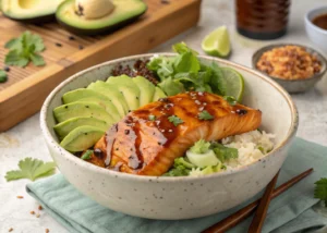 Chipotle Honey Salmon Bowls: A Sweet, Spicy, and Satisfying Meal