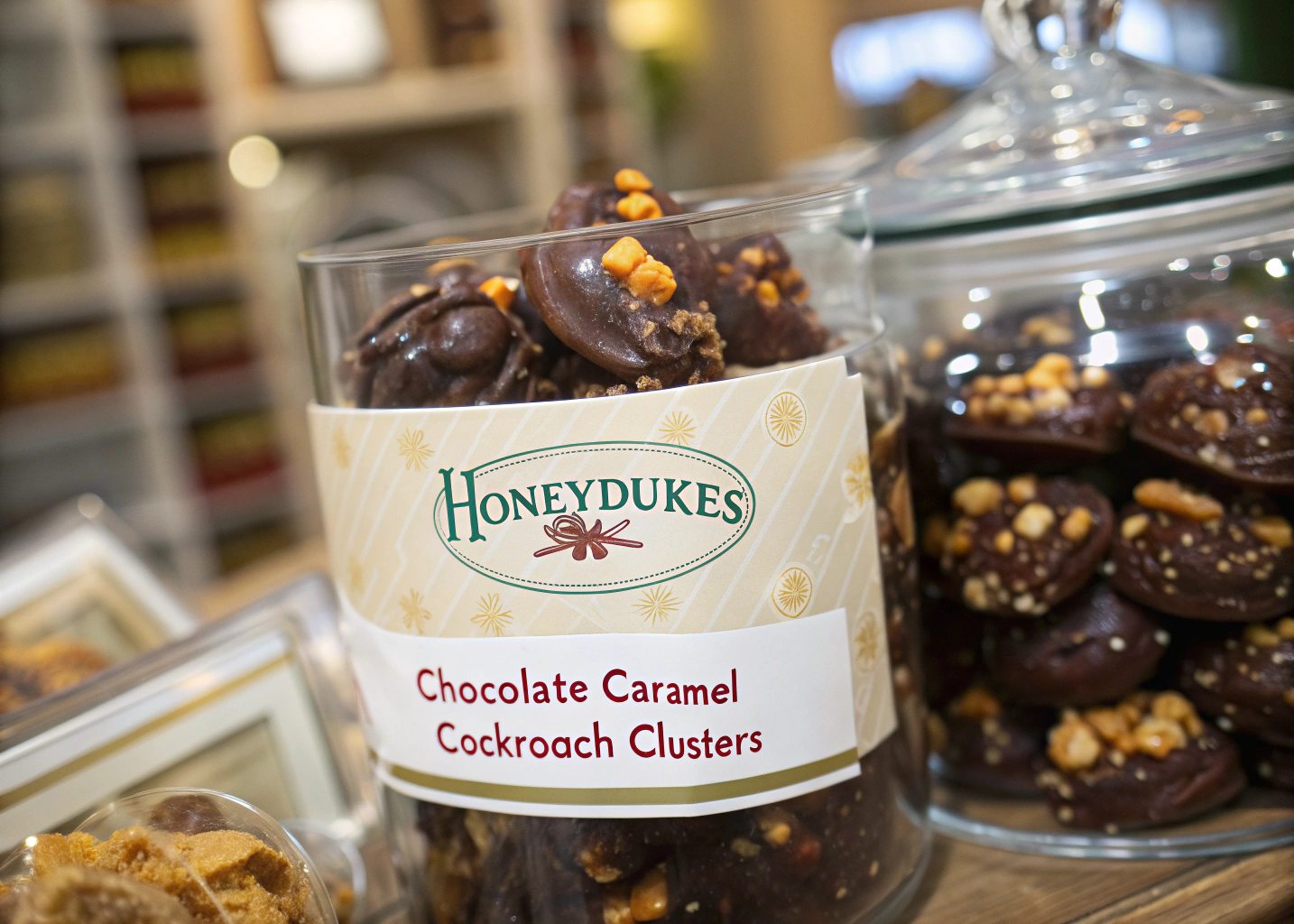 Chocolate Caramel Cockroach Clusters from Honeydukes