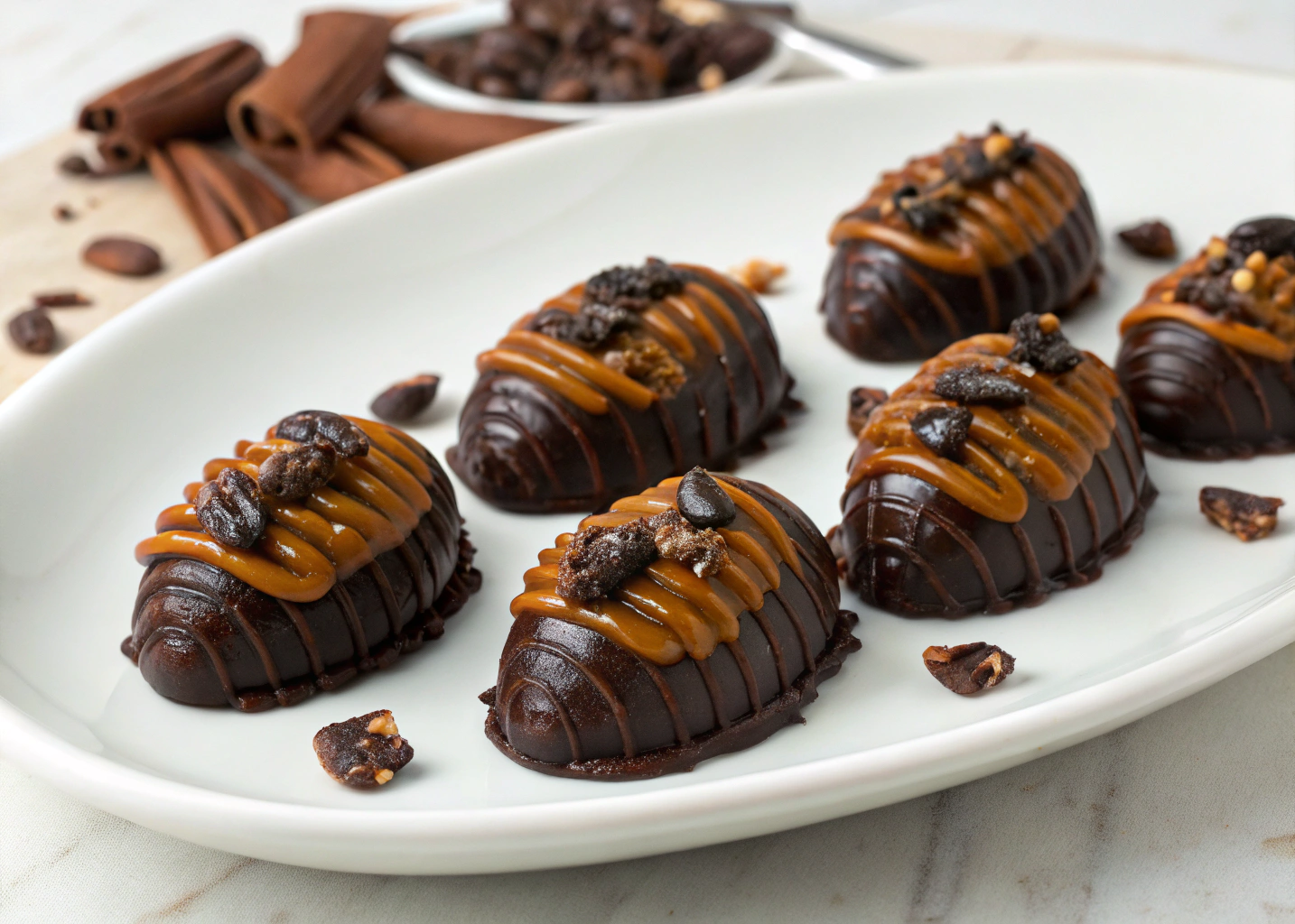 Chocolate Caramel Cockroach Clusters from Honeydukes