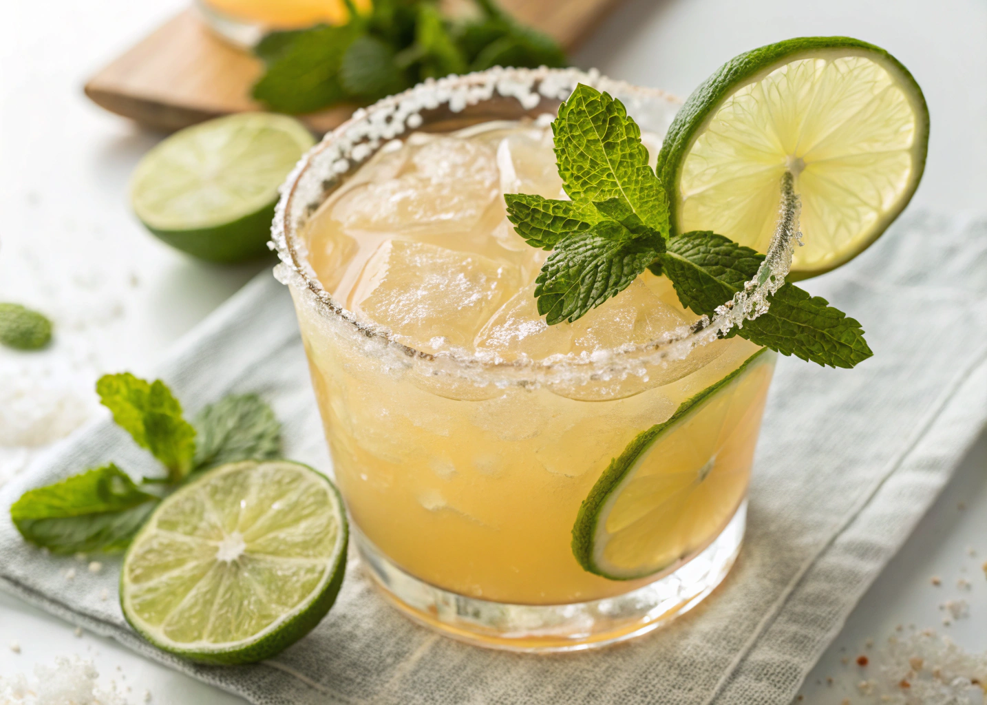 Citrusy Nonalcoholic Margarita: Refreshing, Tangy, and Family-Friendly
