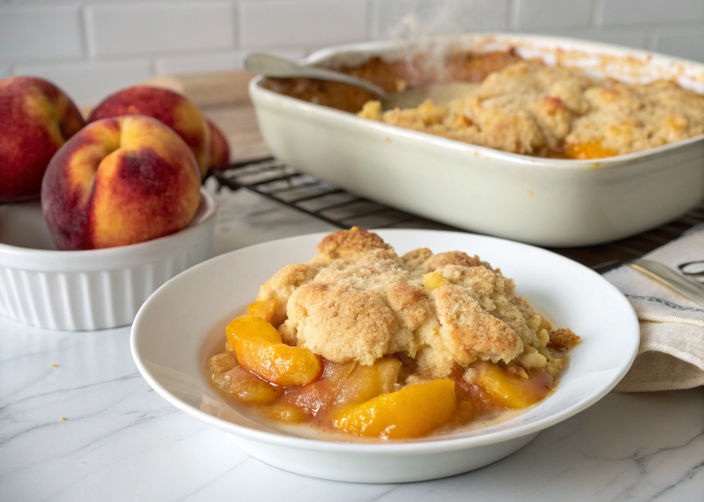 Classic Bisquick Peach Cobbler: The Easiest Dessert You’ll Ever Make