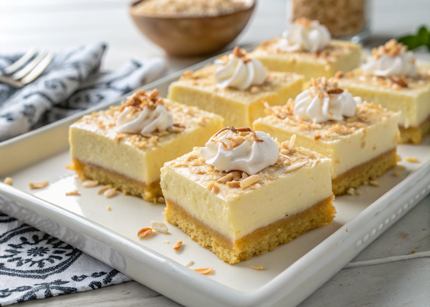 Coconut Cream Pie Bars That’ll Steal the Show at Any Gathering