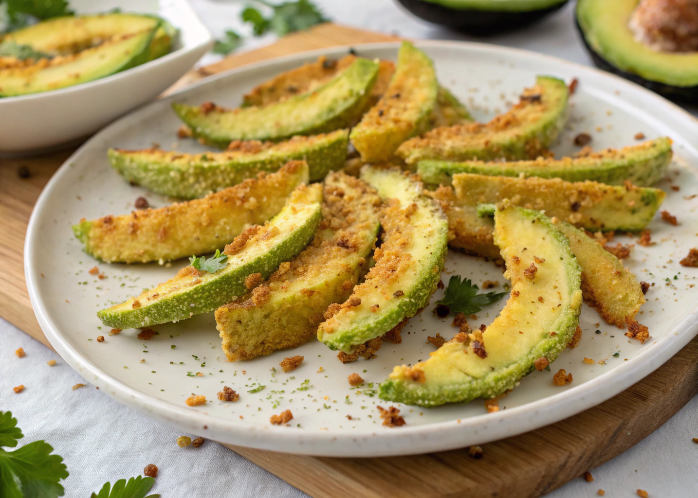 Craving Crunch? These Air-Fryer Avocado Fries Are the Answer