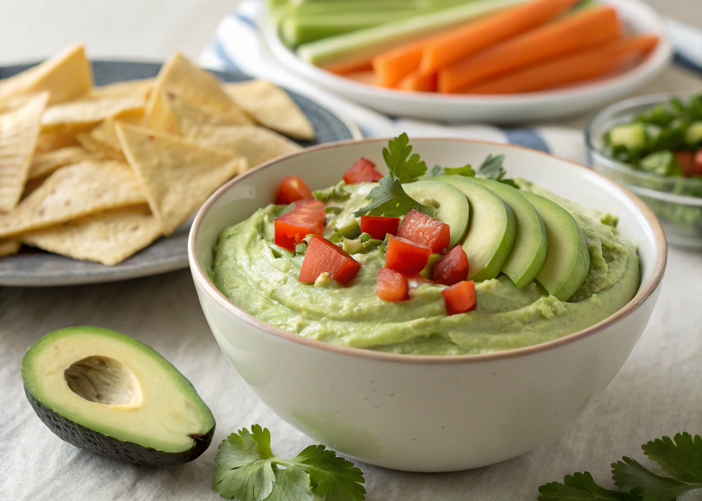 Creamy Avocado Dip: A Fresh and Healthy Snack for Any Occasion