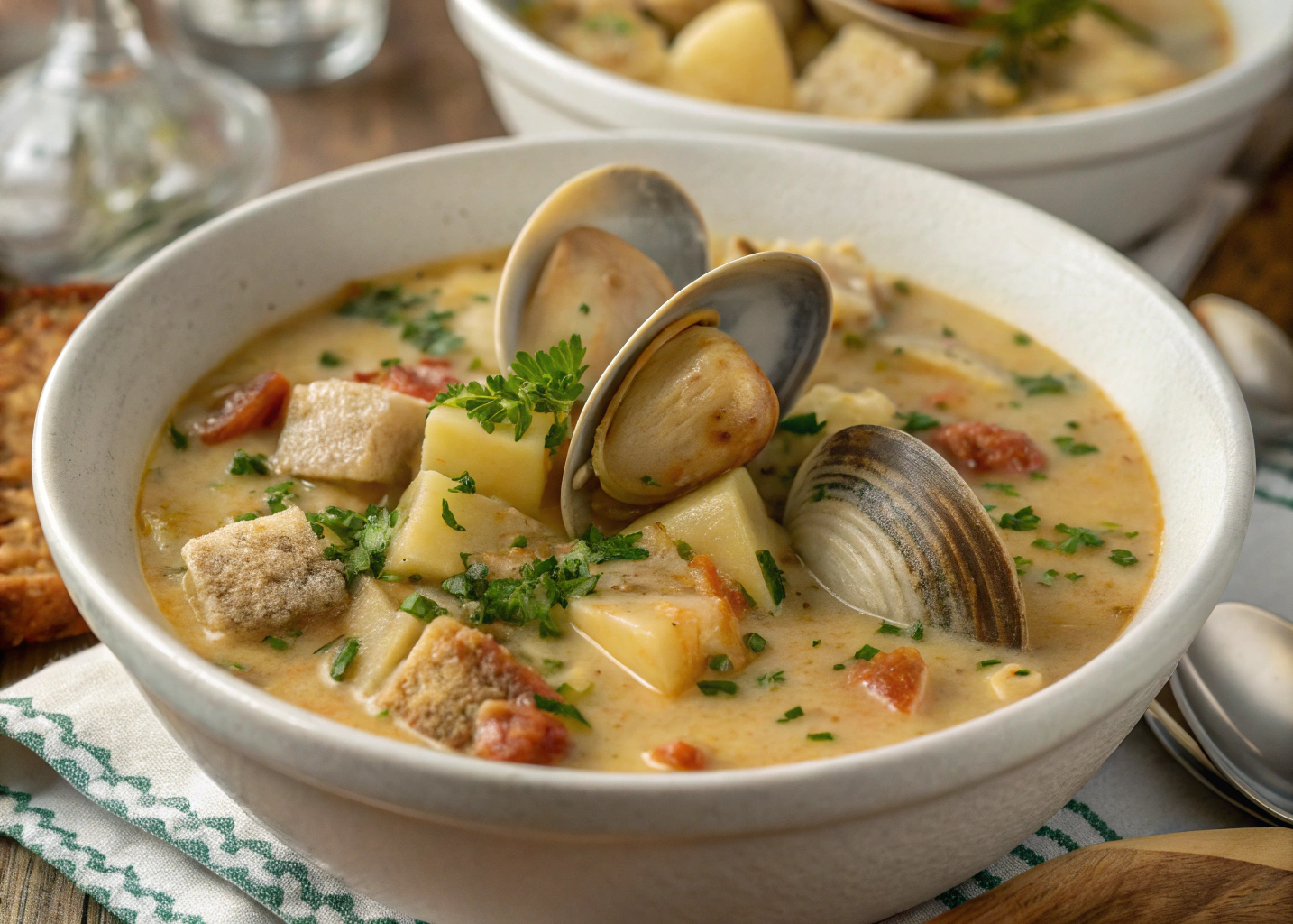 Creamy New England Clam Chowder That’s Rich, Hearty, and Award-Winning