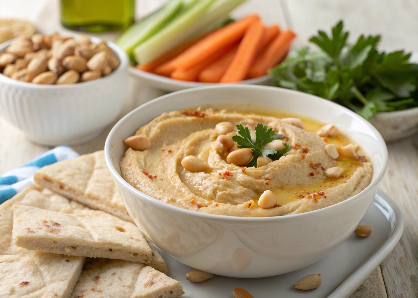 Creamy Peanut Butter Hummus: A Sweet & Savory Twist on a Classic Dip