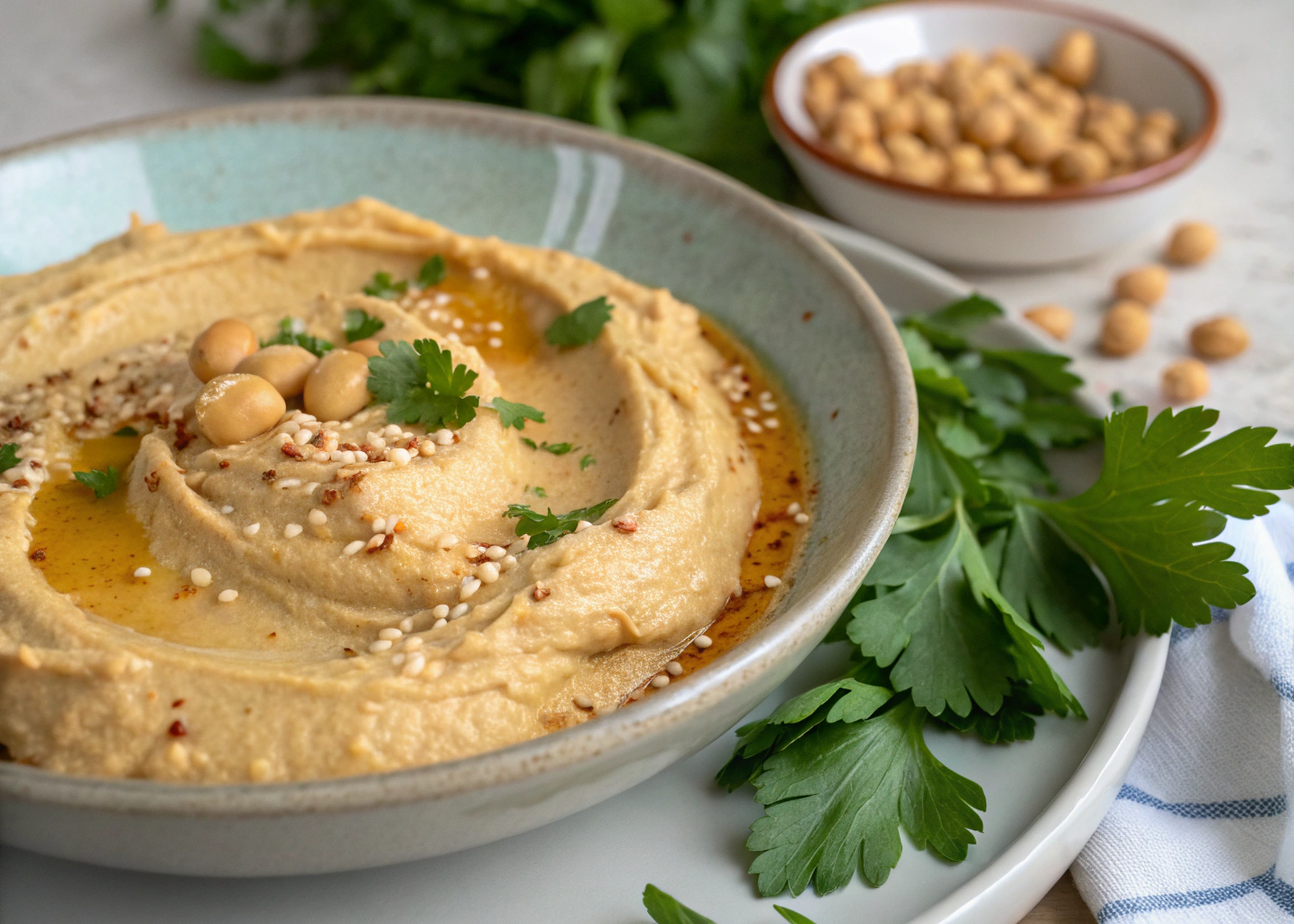 Creamy Peanut Butter Hummus: A Sweet & Savory Twist on a Classic Dip