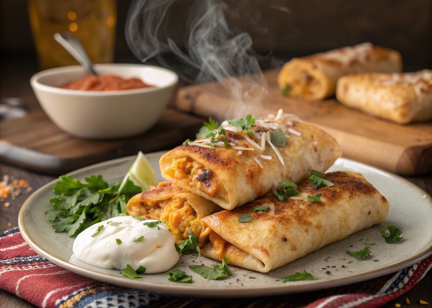 Crispy, Cheesy, and Irresistible: My Favorite Homemade Chimichangas