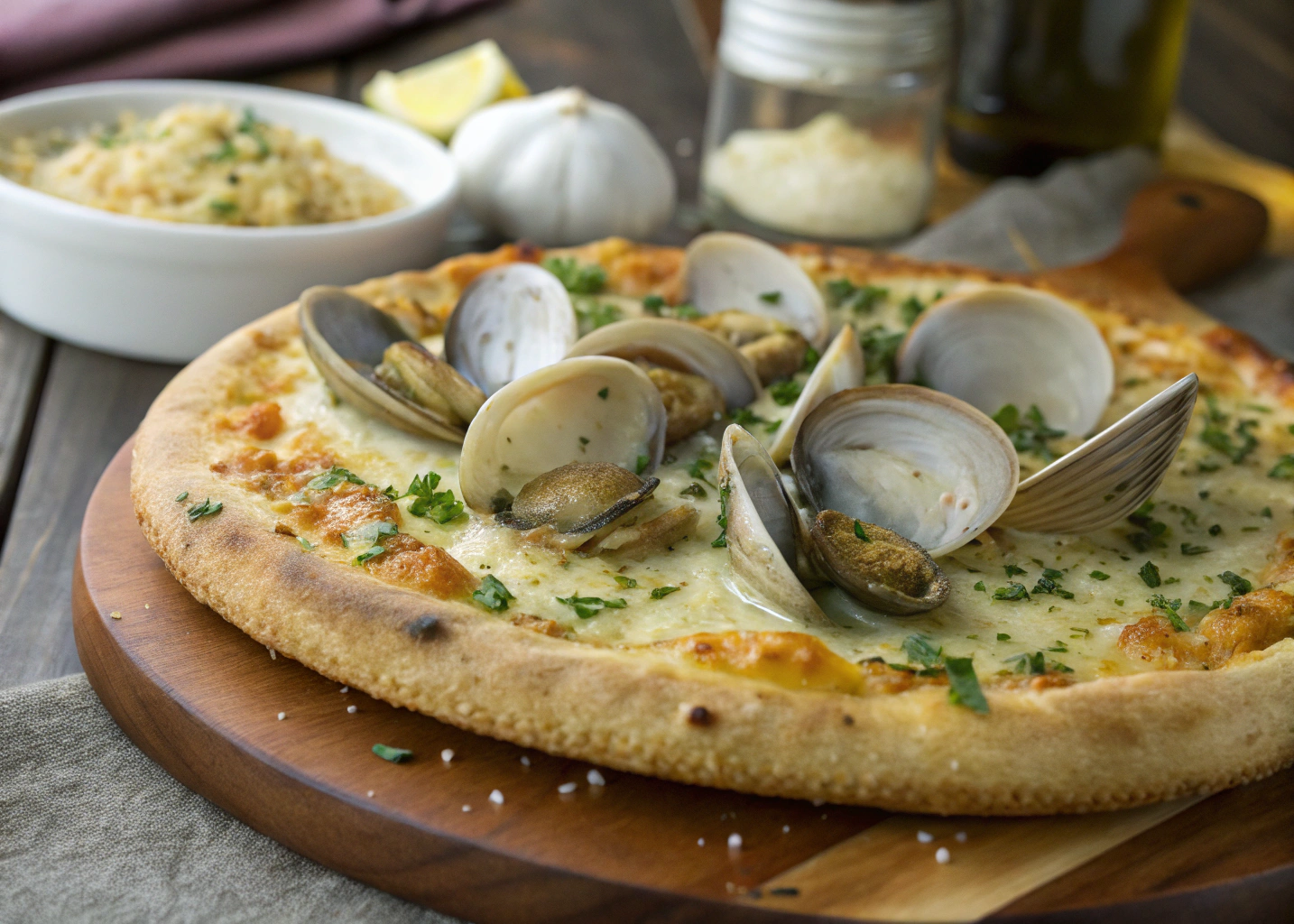 Crispy Crust, Fresh Clams, and Garlic: The Ultimate New Haven Clam Pizza Recipe