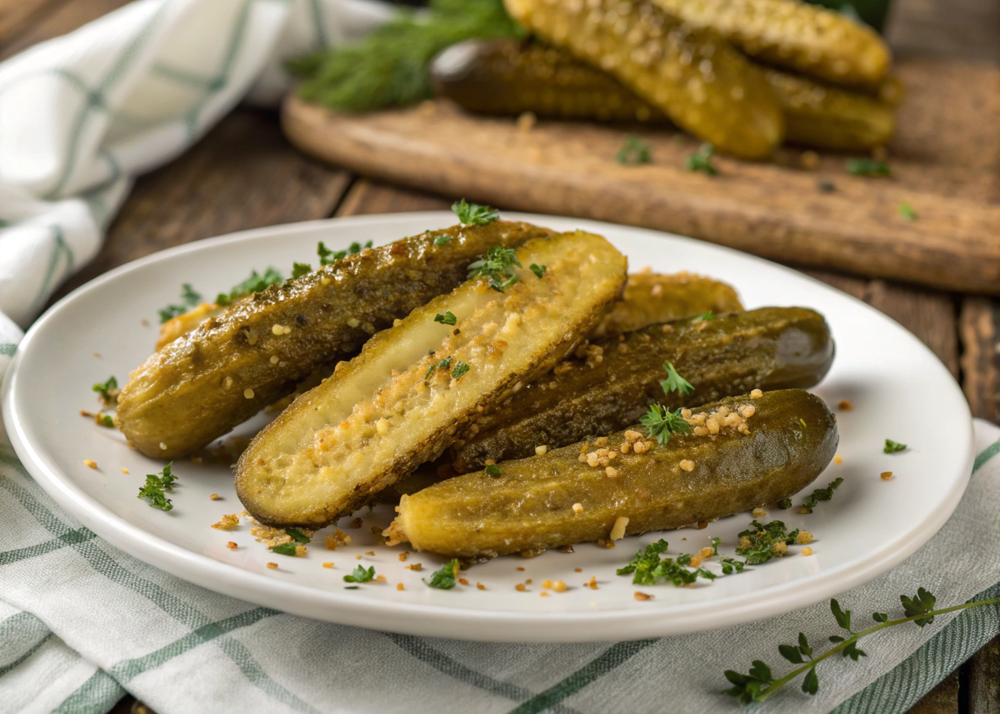 Crispy Oven-Baked "Fried" Pickles: A Healthier Take on a Classic Snack