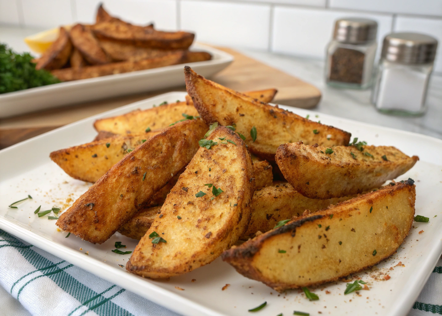 Crispy, Savory, and Perfectly Seasoned—My Homemade Version of KFC’s Wedges