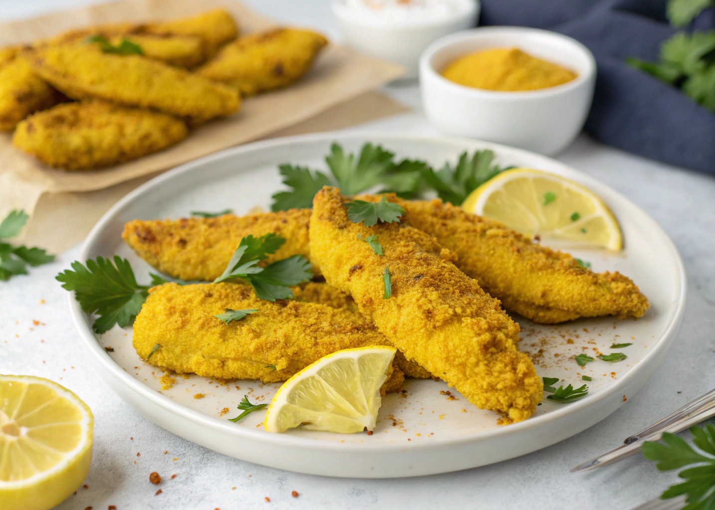 Crispy Turmeric Chicken Tenders: A Flavorful Twist on a Classic Favorite