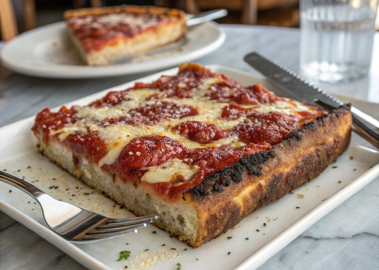 Detroit-Style Pizza at Home (Crispy Cheesy Edges)