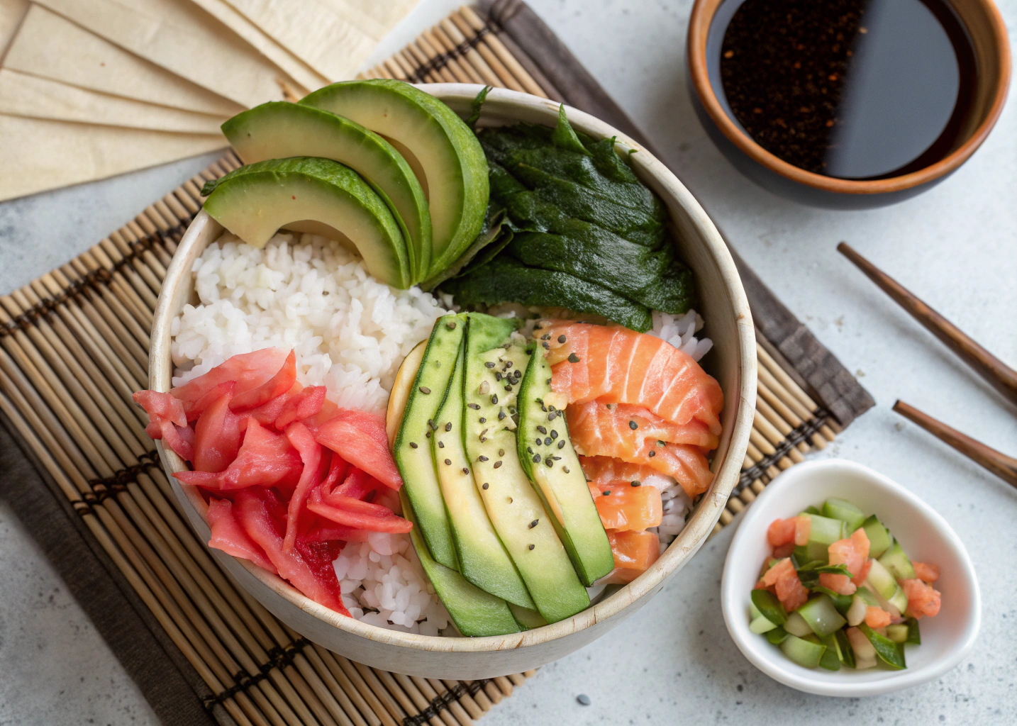 DIY Sushi Burrito Bowl (Deconstructed Sushi)