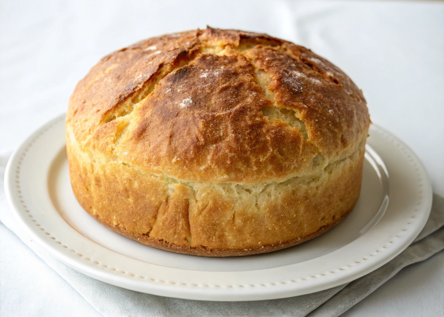 Easiest No-Knead Bread With a Perfect Golden Crust and Soft Center