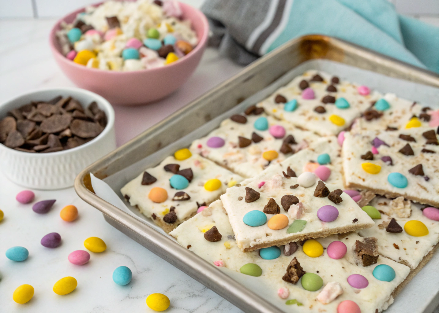 Easter Bunny Bark: A Fun and Festive No-Bake Holiday Treat