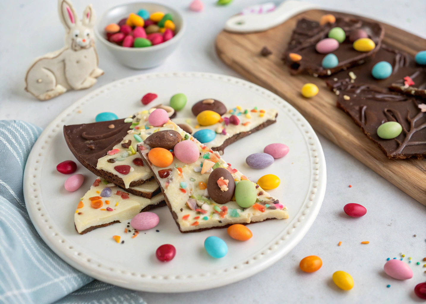 Easter Bunny Bark: A Fun and Festive No-Bake Holiday Treat