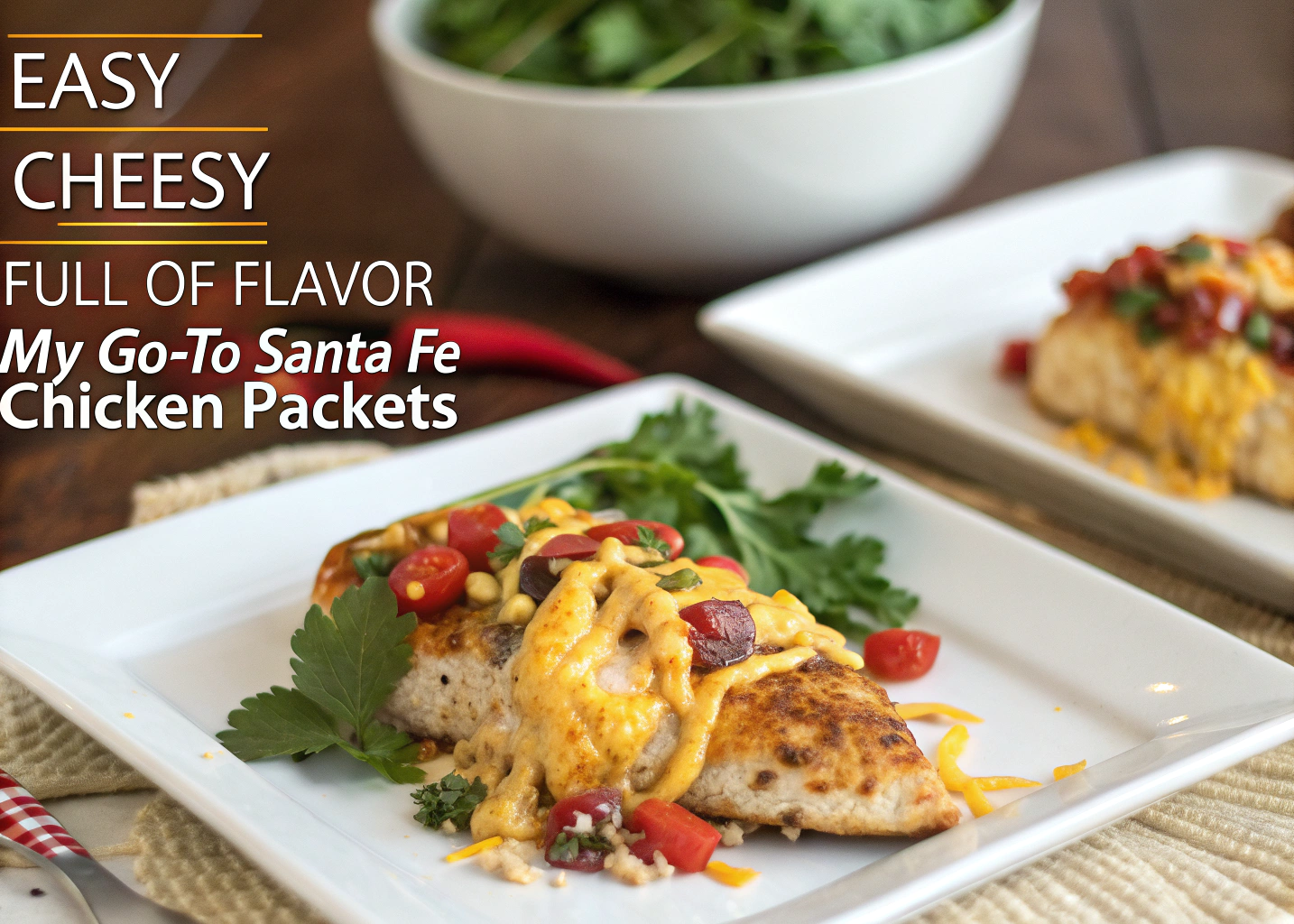 Easy, Cheesy, and Full of Flavor: My Go-To Santa Fe Chicken Packets