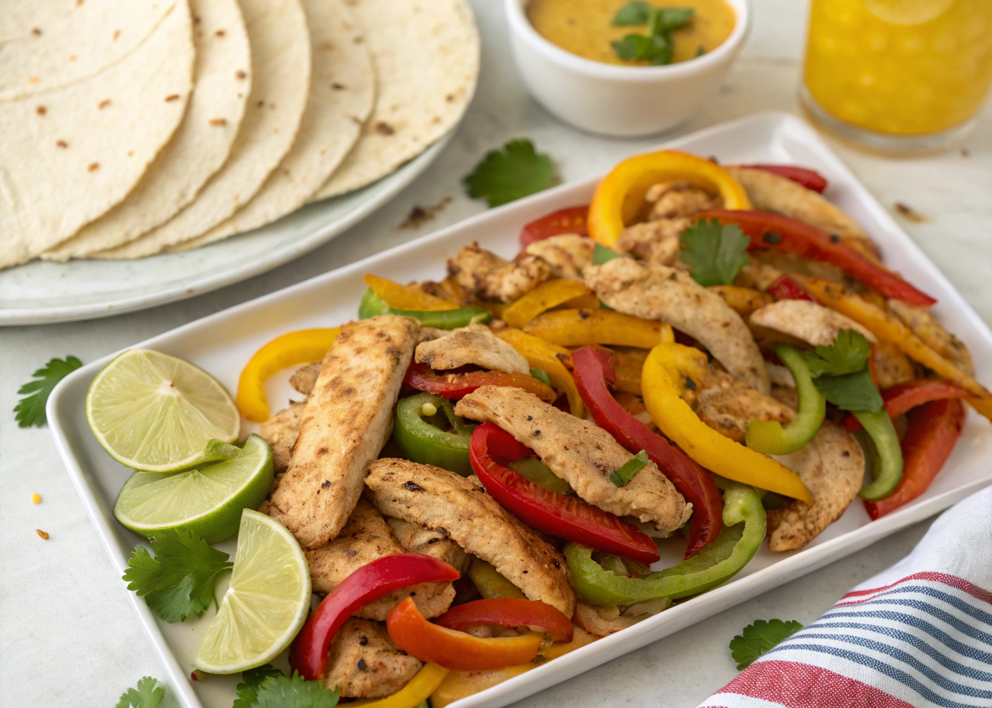 Easy Sheet Pan Chicken Fajitas – A One-Pan Dinner Ready in 30 Minutes