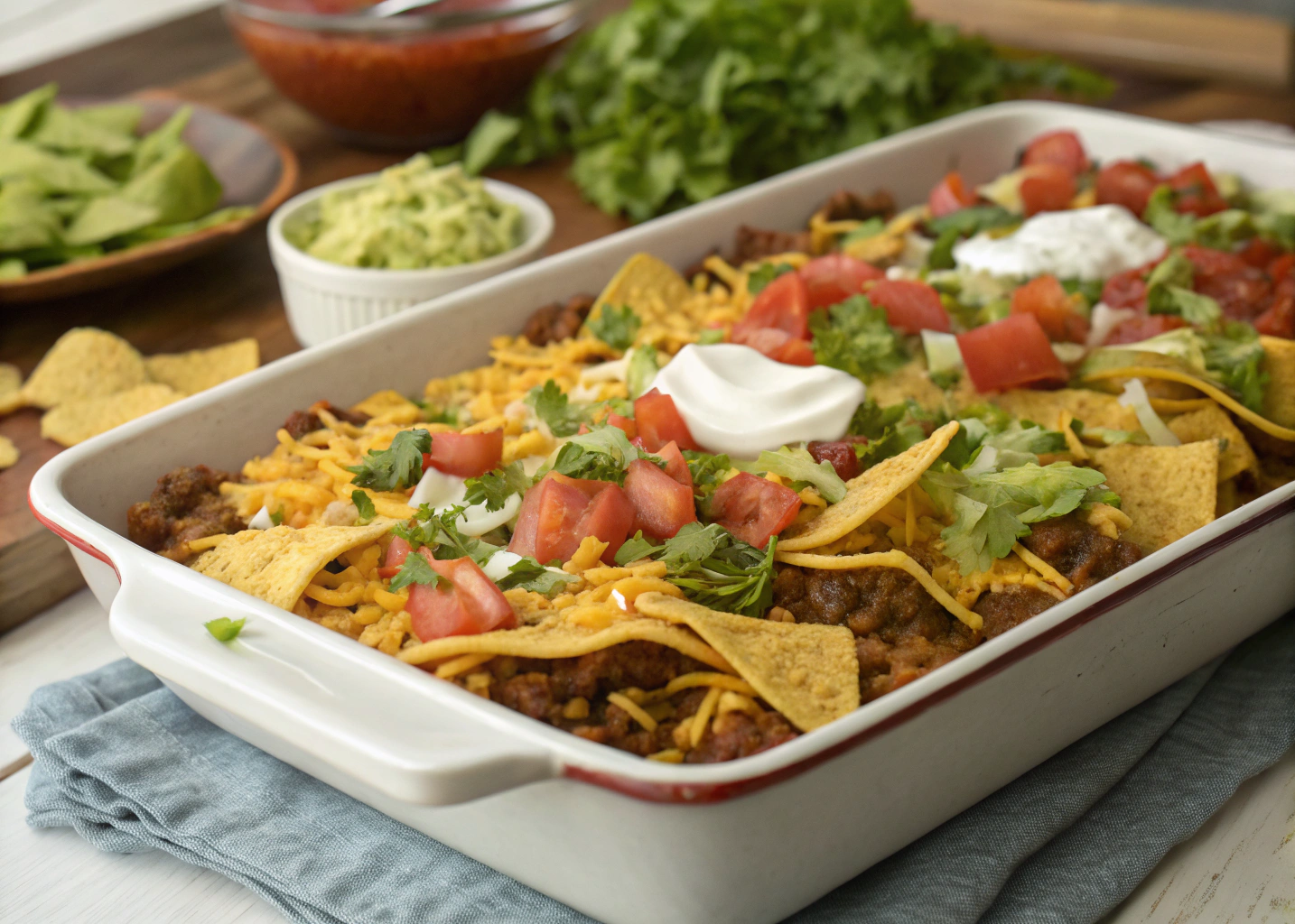 Easy Taco Casserole Recipe the Whole Family Will Love