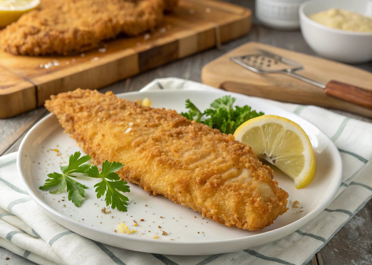 Flaky, Crunchy, and Fried to Perfection—Homemade Take on Long John Silver’s Fish