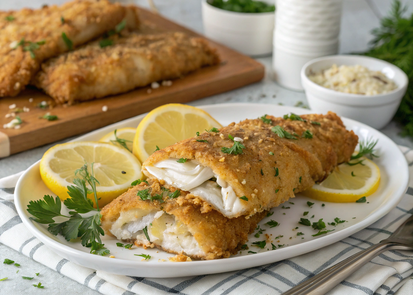 Flaky, Crunchy, and Fried to Perfection—Homemade Take on Long John Silver’s Fish