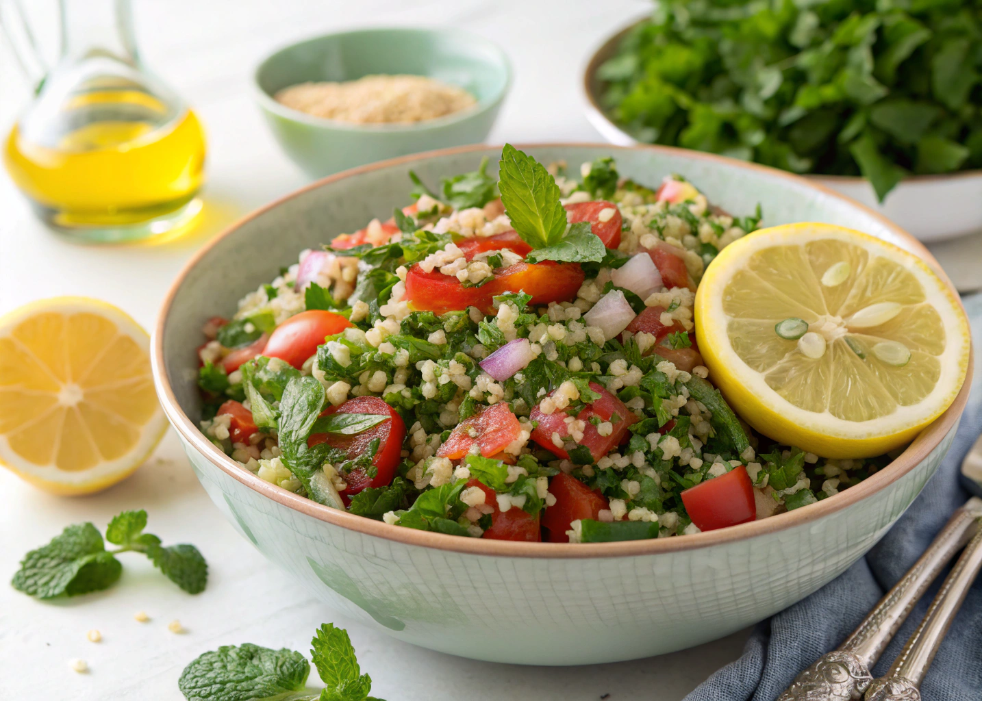 Fresh and Flavorful Tabbouleh Salad – A Mediterranean Classic