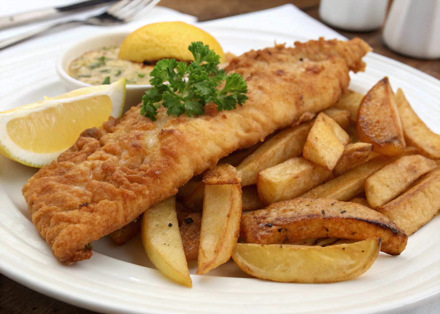 Fried Fish and Chips