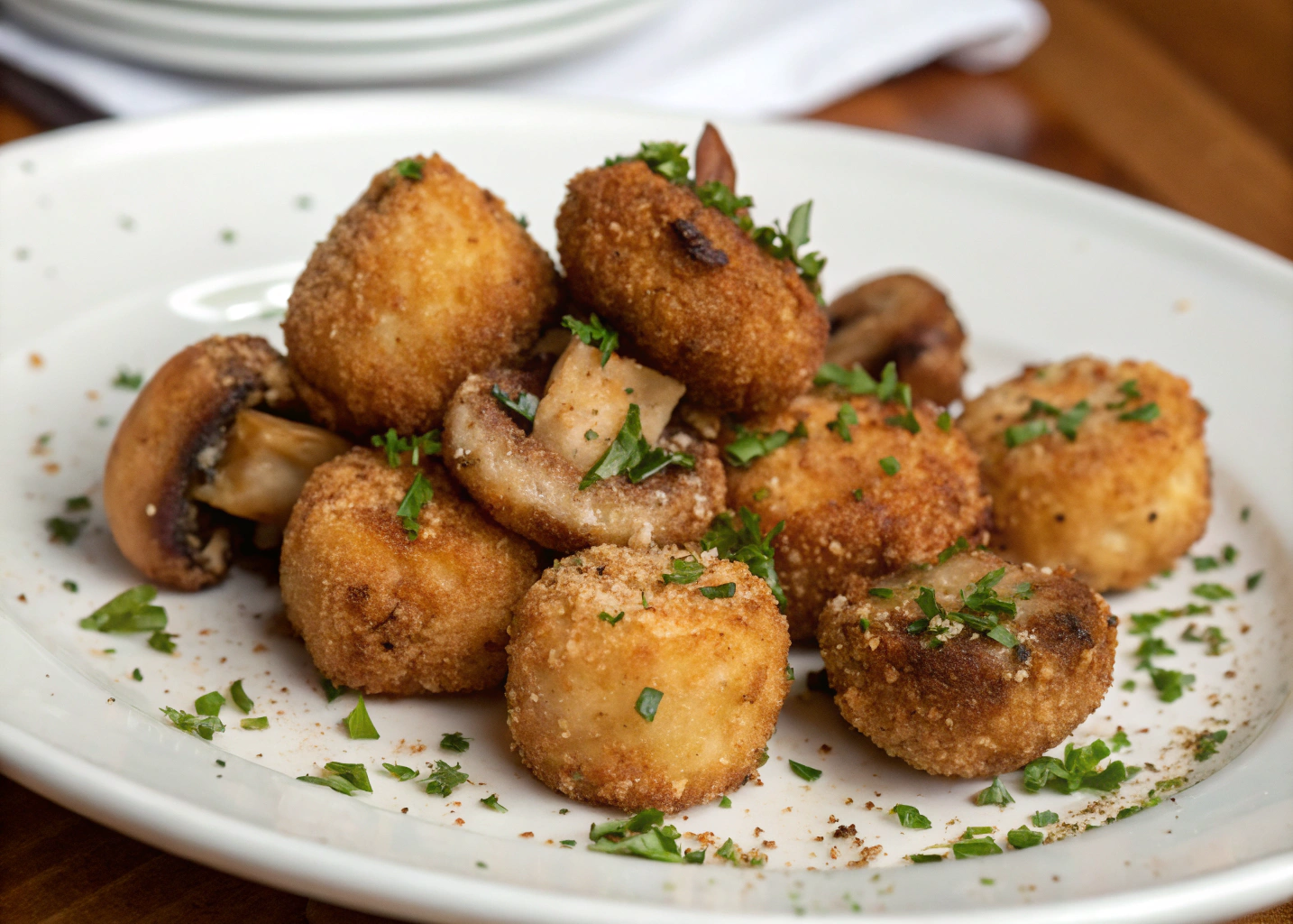 Fried Mushrooms Recipe Tastes Just Like Logan’s Roadhouse