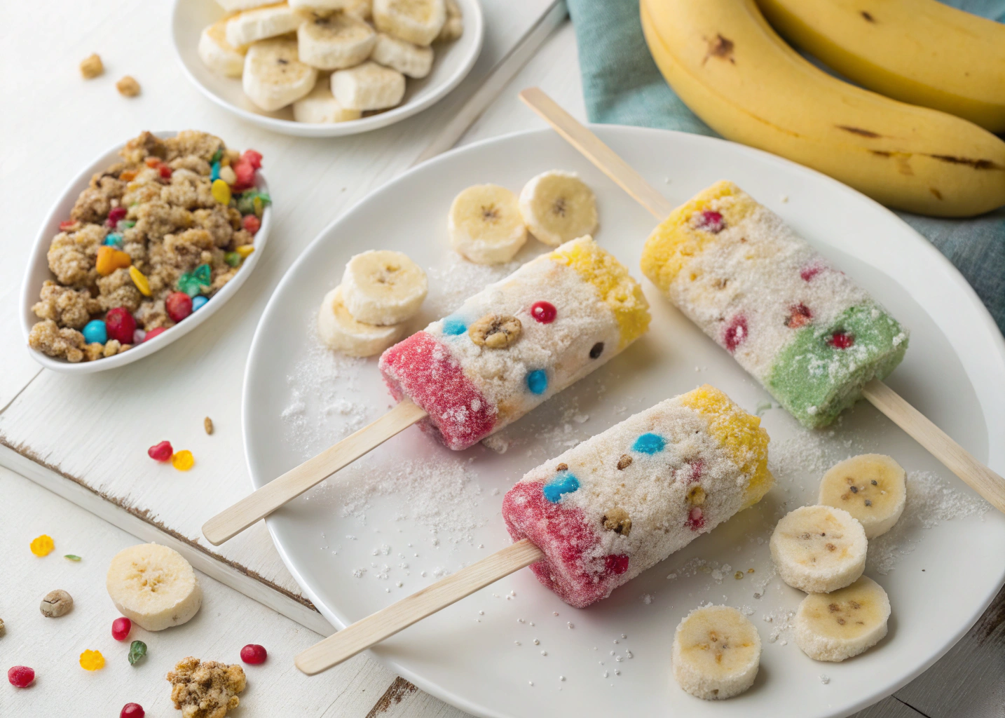 Frozen Banana Cereal Pops: A Fun, Healthy Snack Kids Love
