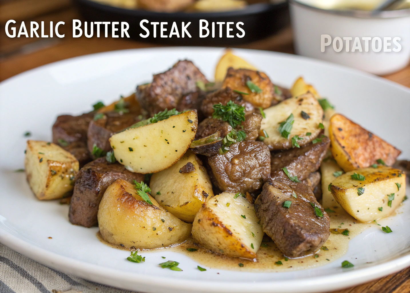 Garlic Butter Steak Bites with Potatoes: The One-Pan Wonder You Need Tonight