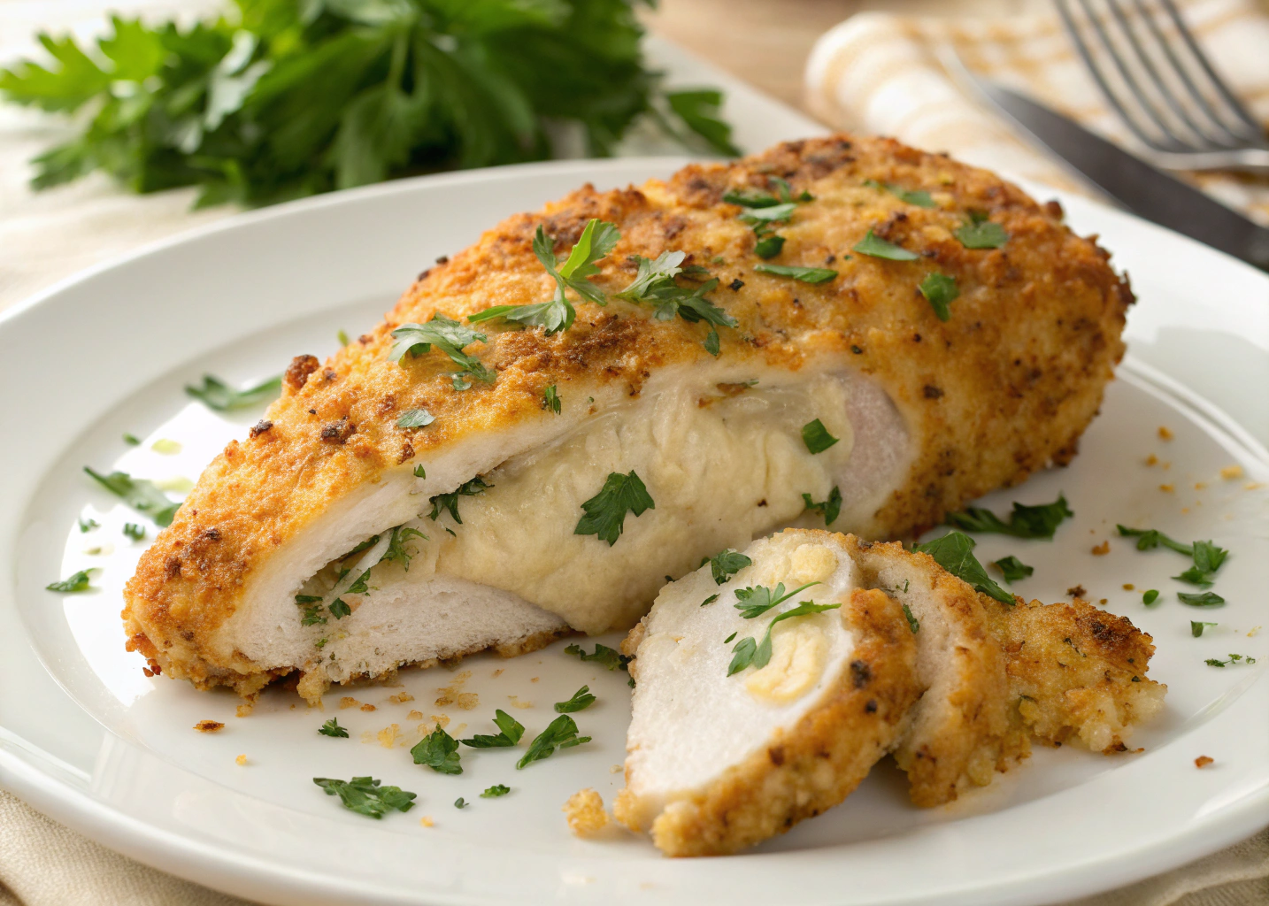 Garlic Parmesan Crusted Chicken: Crispy, Juicy, and Full of Flavor
