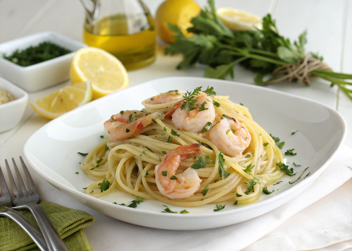 Giada De Laurentiis’ Linguine with Shrimp and Lemon Oil: Light, Fresh, and Elegant