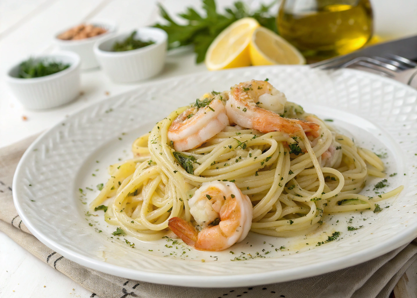 Giada De Laurentiis’ Linguine with Shrimp and Lemon Oil: Light, Fresh, and Elegant