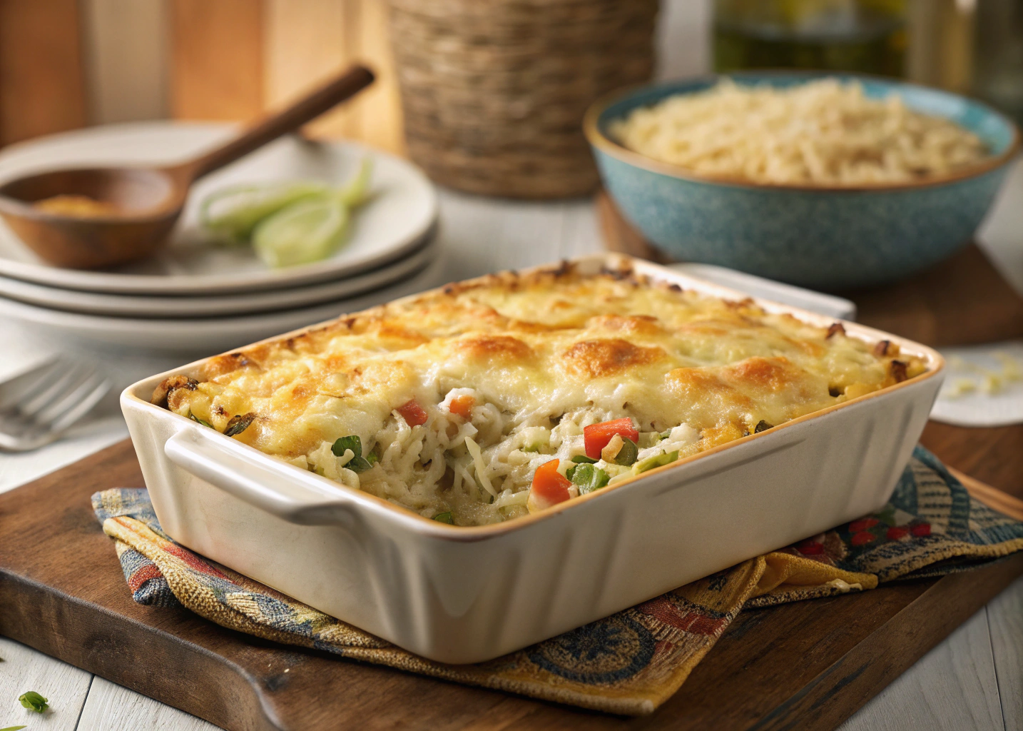 Grandma’s Rice Dish: A Cozy, Cheesy Casserole Straight from the Heart