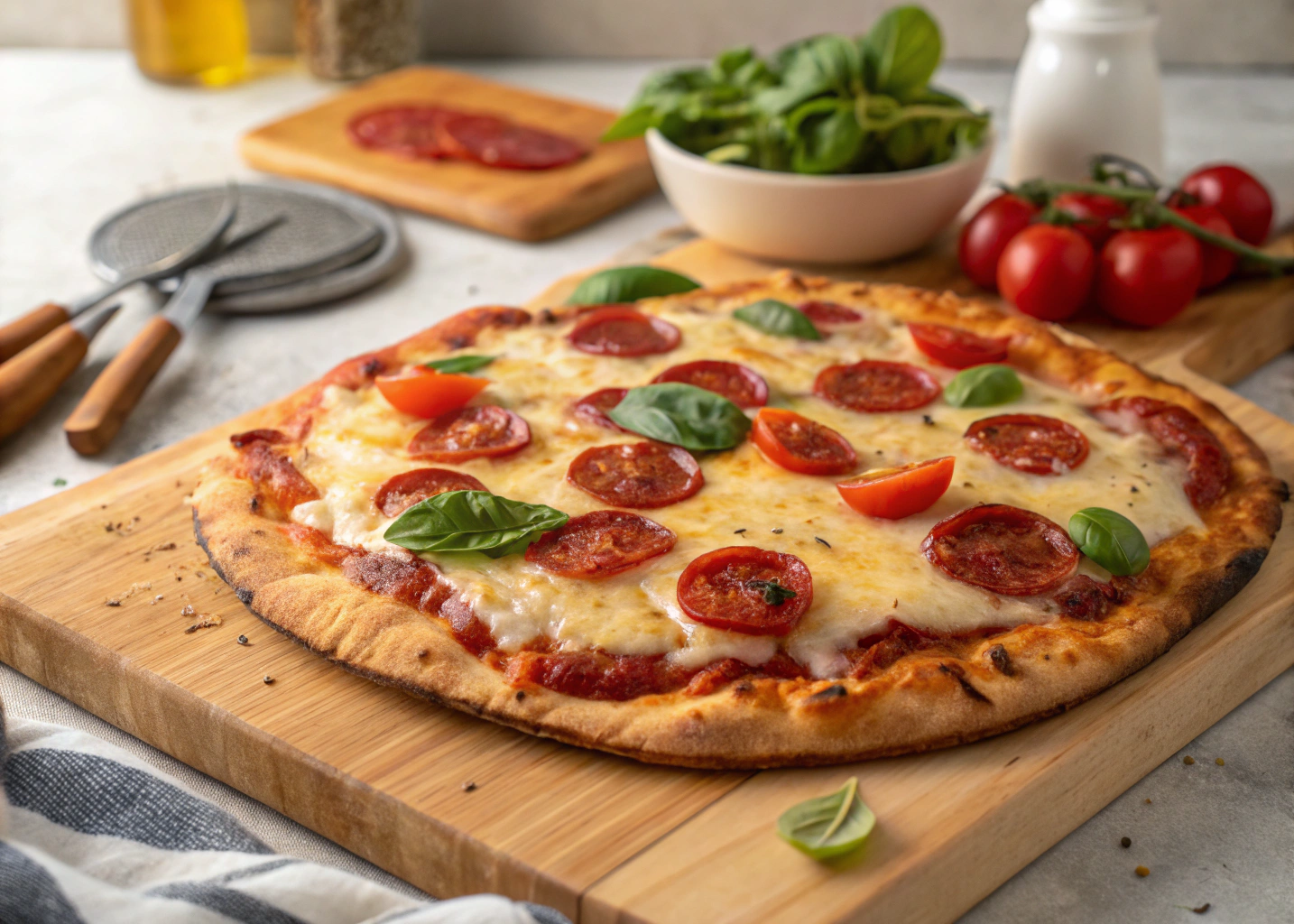 Grilled Pizza Night Without a Pizza Stone or Oven