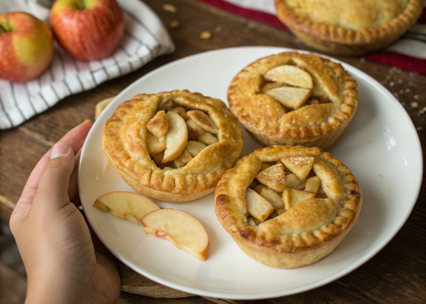 Hand-Held Apple Pies: A Portable Twist on a Classic Comfort Dessert