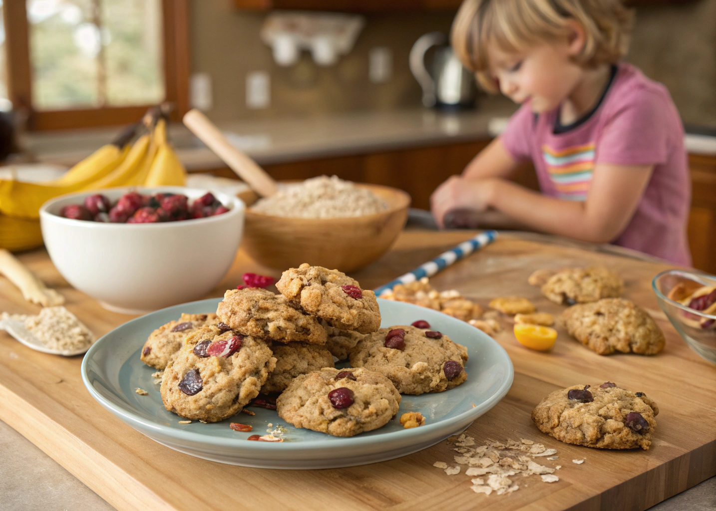 Healthy Breakfast Cookies Kids Can Help Make (and Actually Eat!)