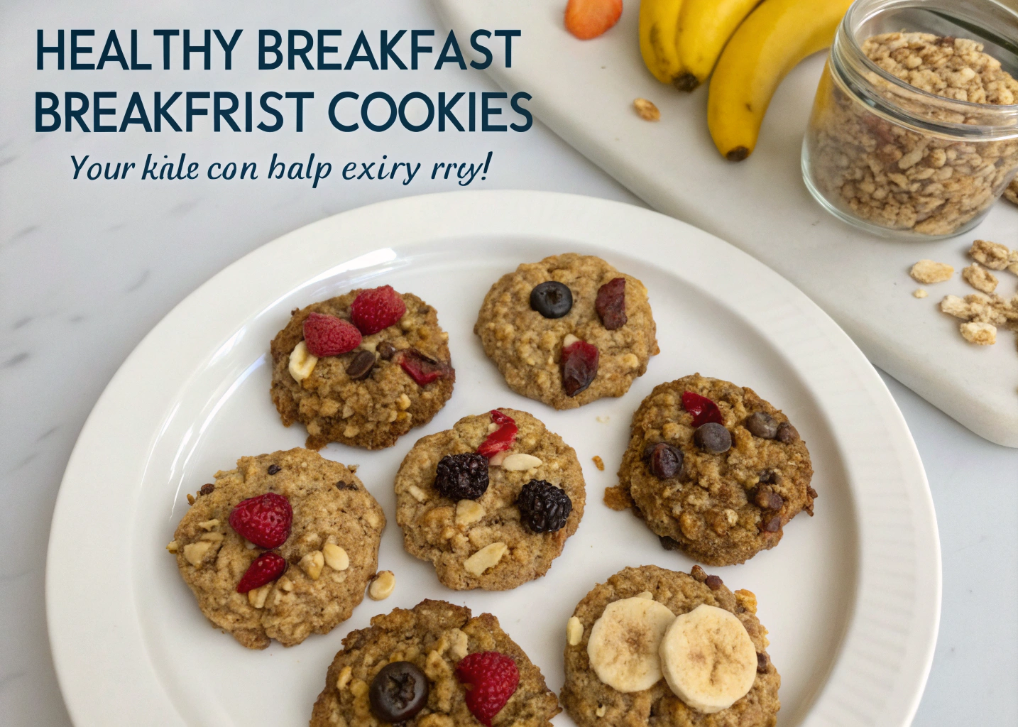 Healthy Breakfast Cookies Kids Can Help Make (and Actually Eat!)