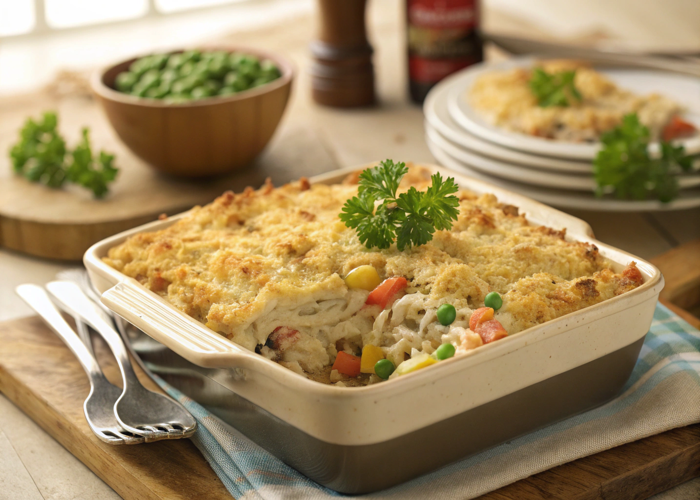 Healthy Tuna Casserole Recipe: All the Comfort, None of the Heaviness